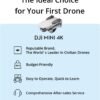 617Q1bRKLlL._AC_SL1398_.jpg DJI Mini 4K Drone Quadcopter with Camera for Adults, Under 249 g, 3-Axis Gimbal Stabilization, 10km Video Transmission, Auto Return, Wind Resistance, 31-Min Flight Bundle with Deco Gear Accessories