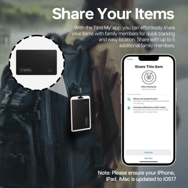 Wallet Tracker Card for Apple Find My(iOS Only): Wallet Find...