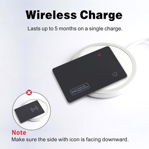 Eelexa Wallet Tracker Card, Rechargeable Thin Finder, Works ...