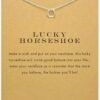 LANG XUAN Message Card Compass Pendant Necklace Friendship S...