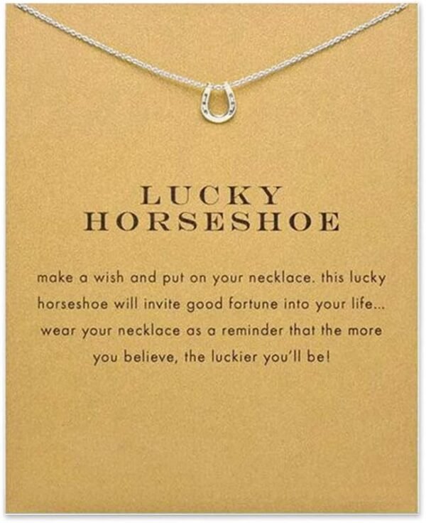 LANG XUAN Message Card Compass Pendant Necklace Friendship S...