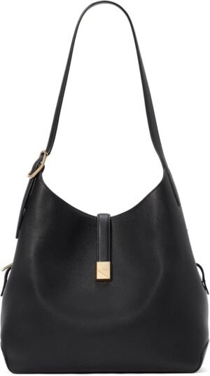 kate spade new york Women's Deco Pebbled Leather Large Shoul... kate spade new york Women's Deco Pebbled Leather Large Shoul...