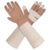 HLDD HANDLANDY Leather Gardening Gloves for Women & Men, Lon...