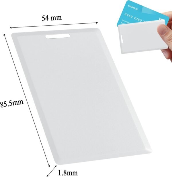 12 PCS T5577 Thick Smart Cards, Contactless 125khz RFID Rewr...