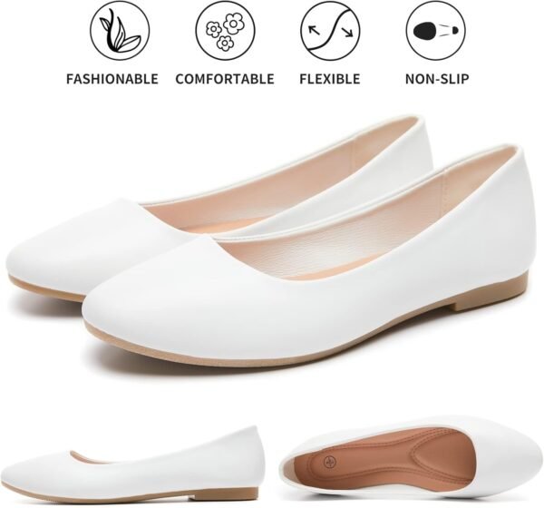 Hash Bubbie Women's Flats Shoes Ballet Flats Dress Shoes Com...