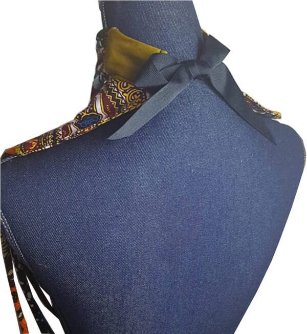 BAZINRICHE Women's Handmade Necklaces Ankara Kente Necklace ...