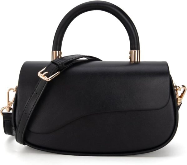 Milan Chiva Small Elegant Top Handle Purses for Women Mini F...