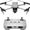 DJI Air 3 (DJI RC-N2), Drone with Medium Tele & Wide-Angle Dual Primary Cameras, 46-Min Max Flight Time, Omnidirectional Obstacle Sensing, 48MP Photos, 4K/60fps HDR, Compliance with FAA Remote ID