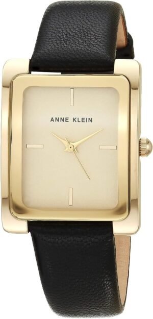 Anne Klein Women's Leather Strap Watch Anne Klein Women's Leather Strap Watch