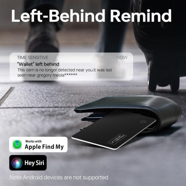 Wallet Tracker Card for Apple Find My(iOS Only): Wallet Find...