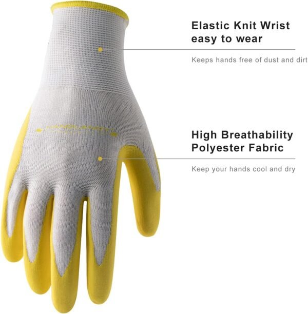 HLDD HANDLANDY Gardening Gloves for Women, Womens Work Glove...