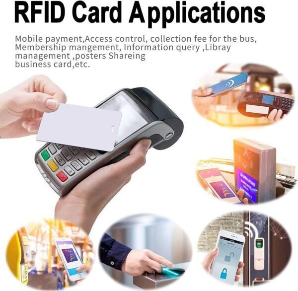 30pcs T5577 Thick Smart Cards, Contactless 125khz RFID Rewri...