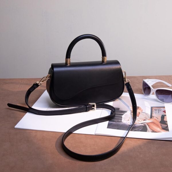 Milan Chiva Small Elegant Top Handle Purses for Women Mini F...