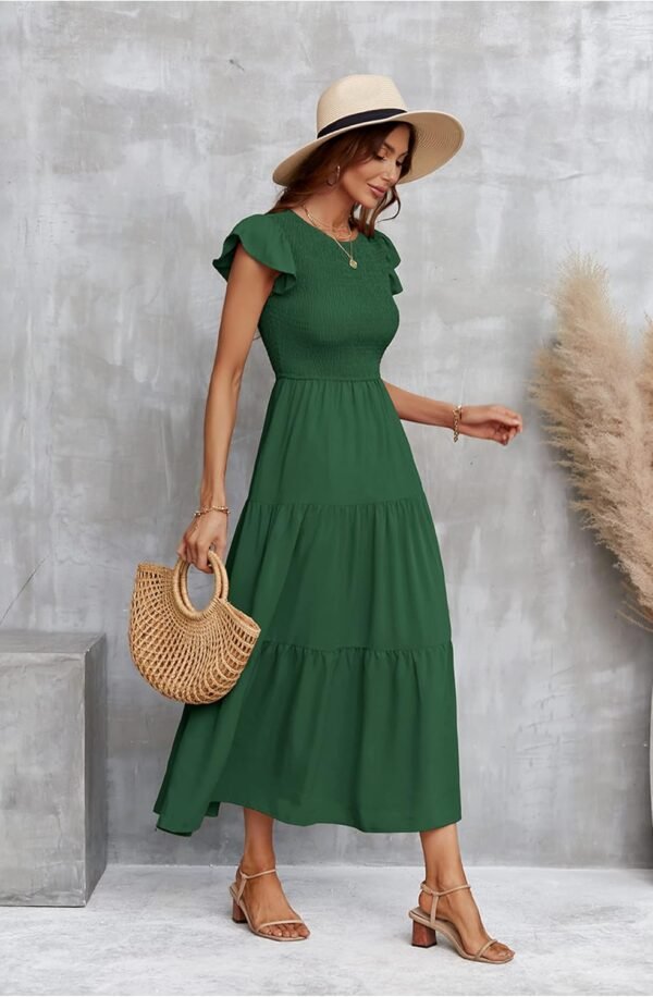 ECOWISH Women's Summer Dresses 2025 Elegant Lady Wedding Gue...