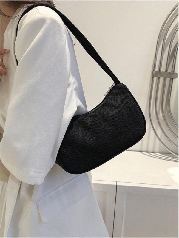 Women's Zipper Hobo Shoulder Bag Lightweight Top Handle Unde...