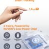 NOVOO SmartCard Wallet Tracker Card - 1.6mm, 6-Year Battery,...