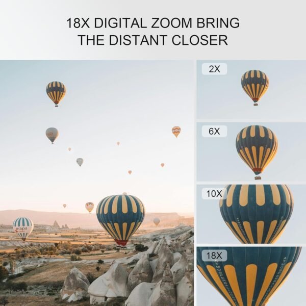 Yatao Digital Camera with WiFi, 4K 5K 64MP Photography Camer...