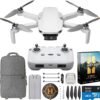 DJI Mini 4K Drone Quadcopter with Camera for Adults, Under DJI Mini 4K Drone Quadcopter with Camera for Adults, Under 249 g, 3-Axis Gimbal Stabilization, 10km Video Transmission, Auto Return, Wind Resistance, 31-Min Flight Bundle with Deco Gear Accessories