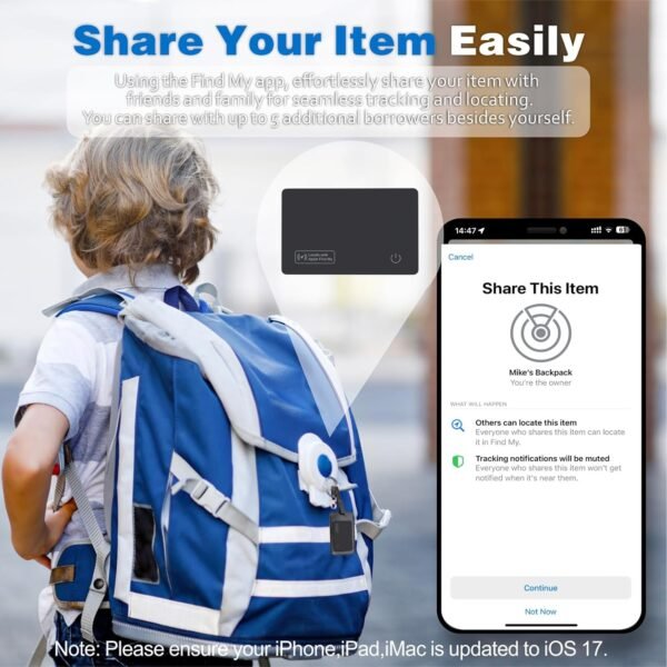 Eelexa Wallet Tracker Card, Rechargeable Thin Finder, Works ...