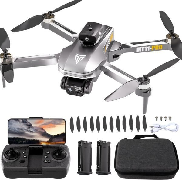 Brushless Motor Drone,90° Adjustable 4K FPV,APP control,40min Flight Time,Indoor Obstacle Brushless Motor Drone,90° Adjustable 4K FPV,APP control,40min Flight Time,Indoor Obstacle Avoidance,Optical Flow Positioning,Gesture Photography,360° Flip,Eyond-Range Loss Alert, Toys Gifts for Men Boys