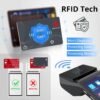 Rechargeable Wallet Tracker RFID Blocking Card IP68 Item Fin...
