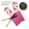 HLDD HANDLANDY Gardening Gloves for Women & Men, Pigskin Lon...