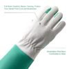 HLDD HANDLANDY Leather Gardening Gloves for Women & Men - Lo...