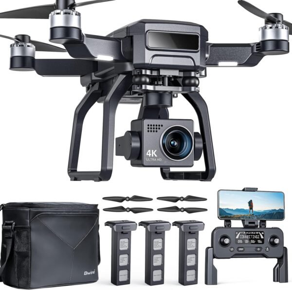 Bwine F7 GPS Drones with Camera for Adults 4K Night Bwine F7 GPS Drones with Camera for Adults 4K Night Vision, 3-Axis Gimbal, 2Mile Long Range, 75Mins Flight Time Professional Drone with 3 Battery, Auto Return+Follow Me+Fly Around+Beginner Mode
