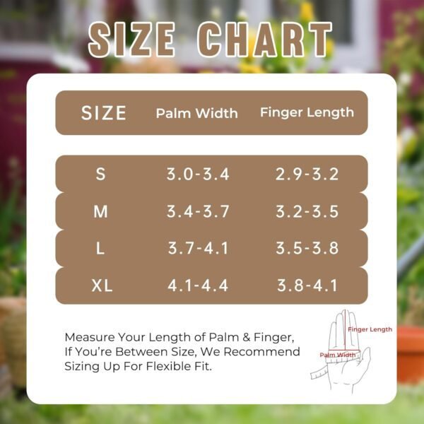 HANDLANDY Long Gardening Gloves for Men & Women, Cowhide Lea...