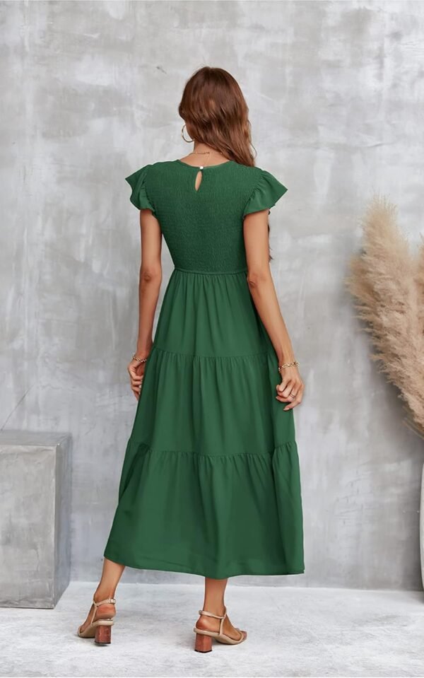 ECOWISH Women's Summer Dresses 2025 Elegant Lady Wedding Gue...