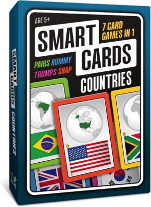 100 PICS Smart Cards Countries, 7-Games-in-1 (Trumps, Pairs,... 100 PICS Smart Cards Countries, 7-Games-in-1 (Trumps, Pairs,...