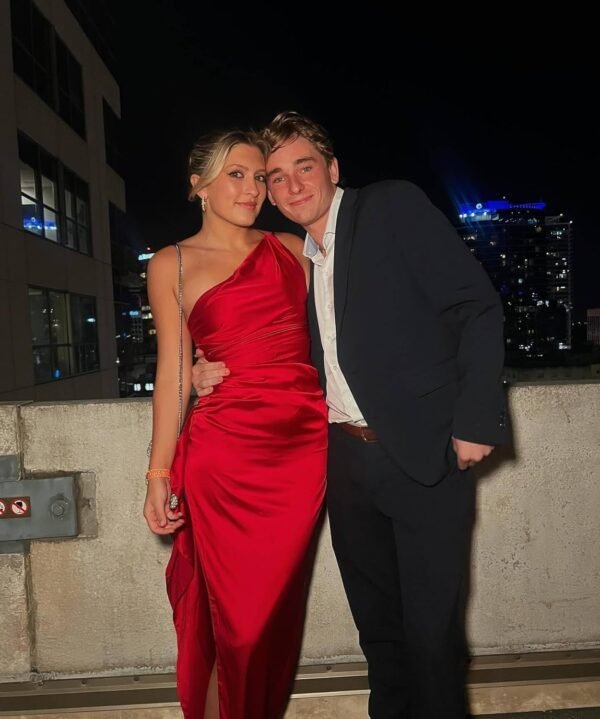 RYANTH Satin Bridesmaid Dresses for Women One Shoulder Weddi...