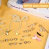 Mity Rain 30PCS Charms for Sneakers - Lace Charms Contain Bo...