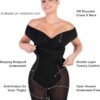 Popilush Off Shoulder Cocktail Dress Shapewear Tummy Control...