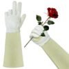 HLDD HANDLANDY Long Sleeve Leather Gardening Gloves,Puncture...