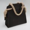Handmade Leather and Wood Bag – Elegant Shoulder Bag for Wom...