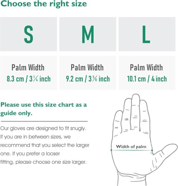 COOLJOB Medium Gardening Work Gloves for Women Ladies, Thorn...