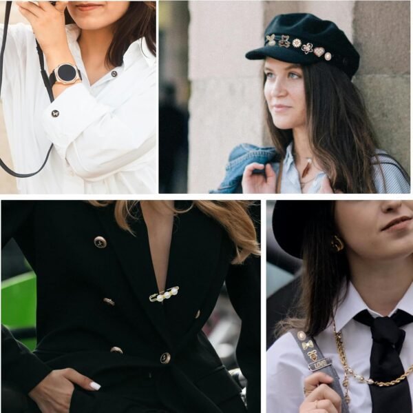 Junk Sock Charms Kit - 68 Pcs Bling Charms for Socks - Gold ...