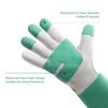 HLDD HANDLANDY Leather Gardening Gloves for Women & Men - Lo...