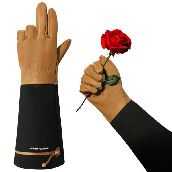 HLDD HANDLANDY Long Gardening Gloves, Thorn Proof Rose Pruni...