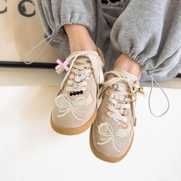 Mity Rain 30PCS Charms for Sneakers - Lace Charms Contain Bo...