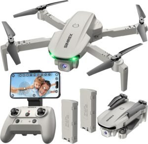 Drone With Camera 1080P for Kids And Adults, RC Quadcopter with Altitude Hold, Mini Drone With One Key Start, Waypoint Fly, Headless Mode, 3D Flip, 3 Speeds, Remote Control Drone for Beginners
