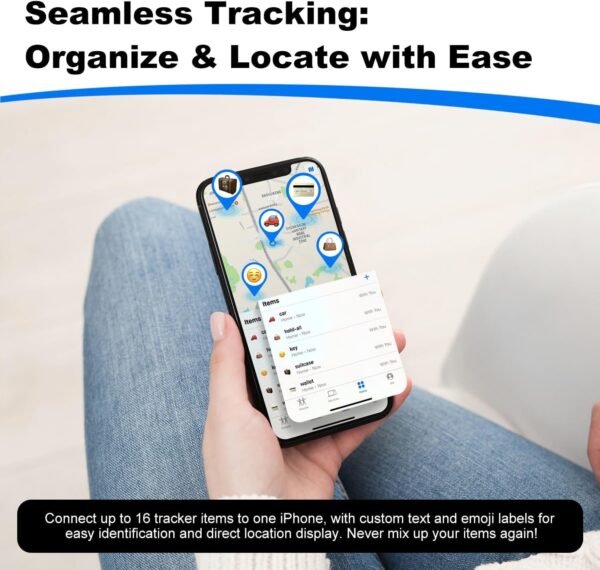 NexusLab Smart Wallet Tracker Card for Apple Find My - 1.6mm...