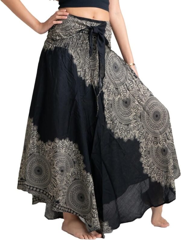 Long Skirts for Women Maxi Boho Skirt Floral Print