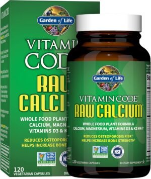 Garden of Life Raw Calcium Supplement for Women and Men Garden of Life Raw Calcium Supplement for Women and Men - Vi...