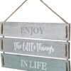 Barnyard Designs Enjoy The Little Things In Life Quote Wall ...