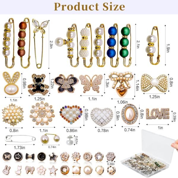 Junk Sock Charms Kit - 68 Pcs Bling Charms for Socks - Gold ...