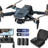 81qtf5grgTL._AC_SL1500_.jpg 2650 ft Long Range Super Enduring Brushless Motor Drone with 84 Mins Super Long Flight Time, Drone with 4K HD Camera for Beginners, CHUBORY A77 WiFi FPV Quadcopter, Follow Me, Auto Hover, 3 Batteries