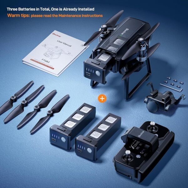 81sovJTwVL._AC_SL1500_.jpg Bwine F7 GPS Drones with Camera for Adults 4K Night Vision, 3-Axis Gimbal, 2Mile Long Range, 75Mins Flight Time Professional Drone with 3 Battery, Auto Return+Follow Me+Fly Around+Beginner Mode