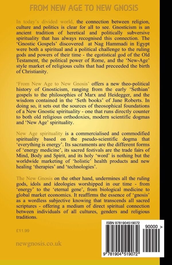 From New Age To New Gnosis: The Contemporary Significance Of...